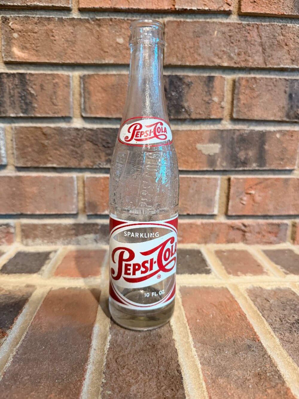 Pepsi-Cola Vintage Glass Bottle